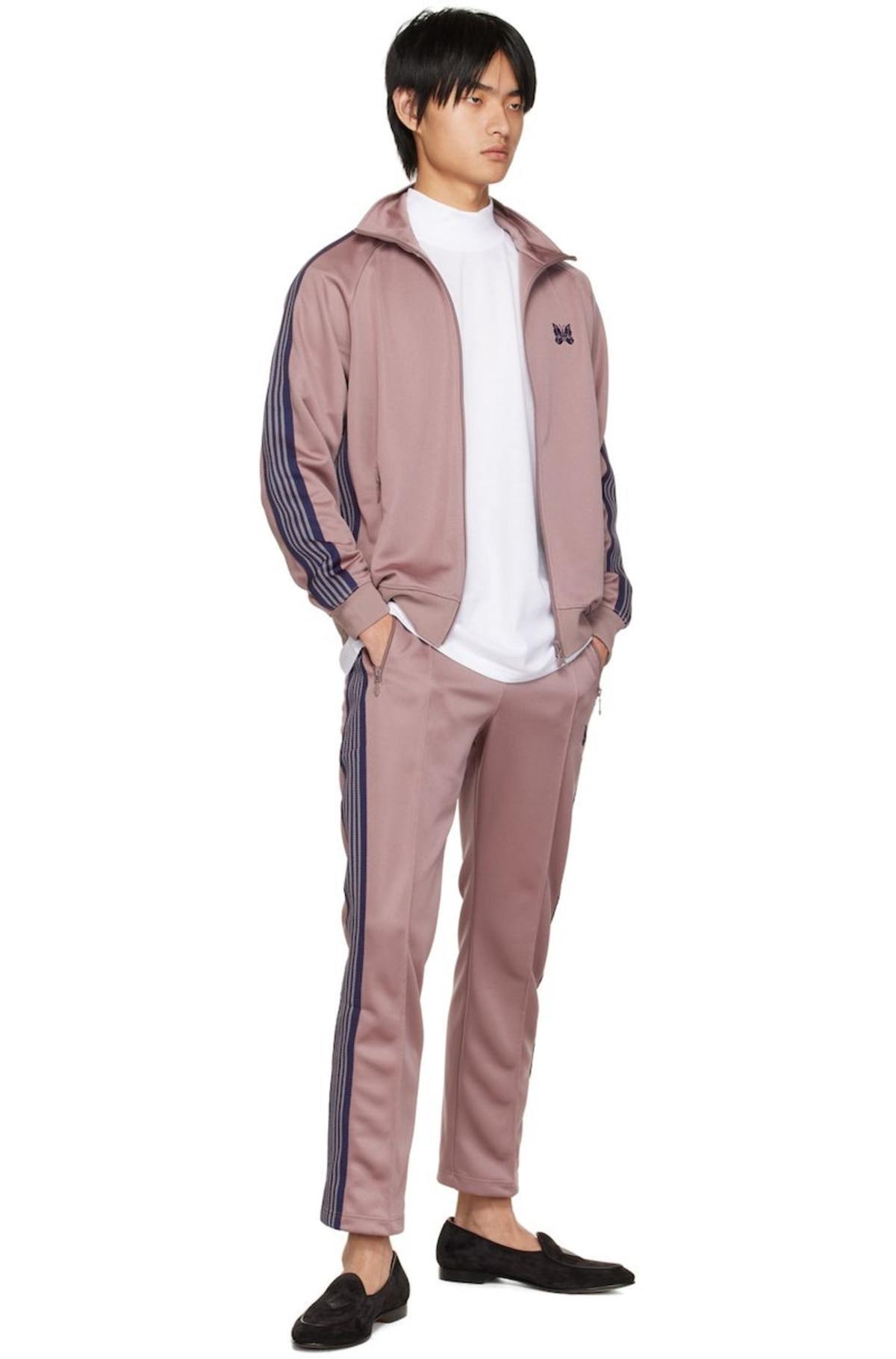 NEEDLES Taupe Narrow Track Pants | Garmentory