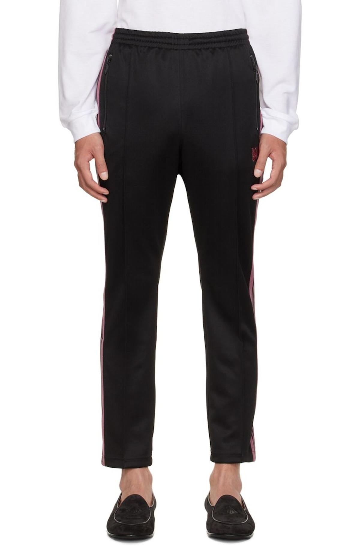 NEEDLES Black Narrow Track Pants | Garmentory