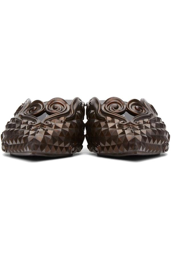 Y/Project Brown Melissa Edition Point Mules | Garmentory