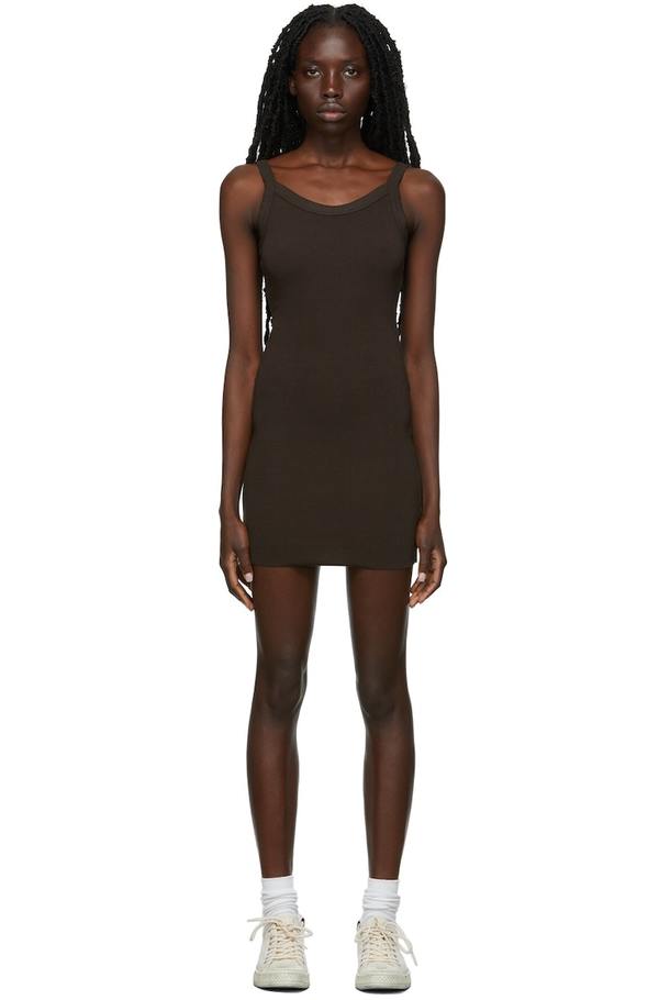 COTTON CITIZEN Brown Verona Tank Dress | Garmentory