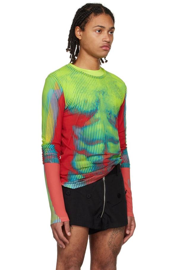 Y/Project Green Jean-Paul Gaultier Edition Long Sleeve T-Shirt