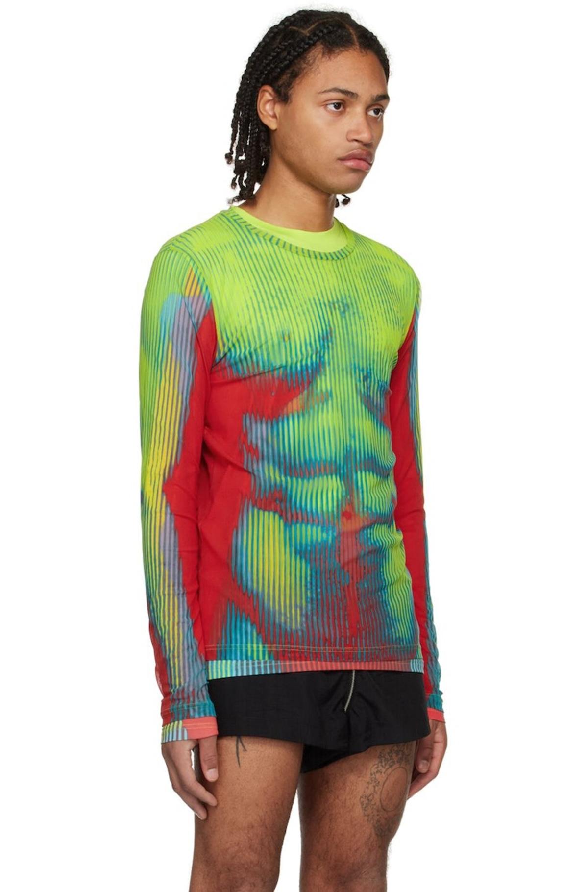 Y/Project Green Jean-Paul Gaultier Edition Long Sleeve T-Shirt
