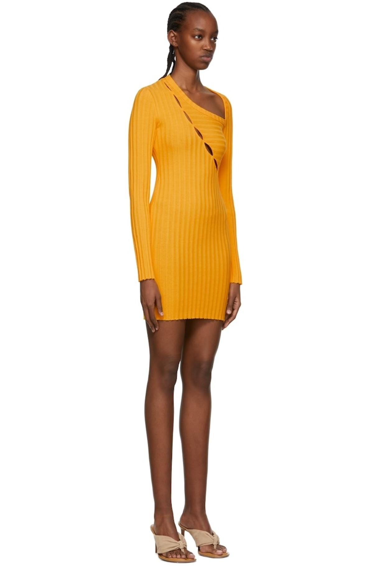COTTON CITIZEN Yellow Capri Mini Dress | Garmentory