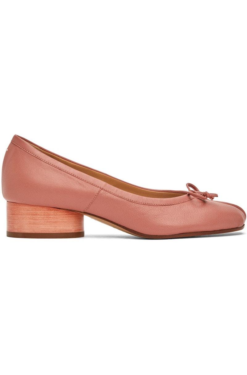 Maison Margiela Pink Tabi Heels | Garmentory
