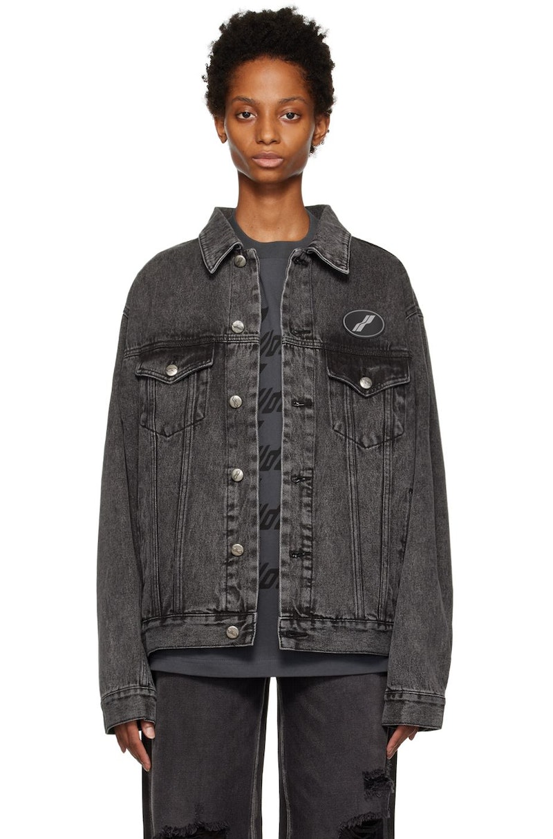 WE11DONE ウェルダン ジャケット M 黒 オーバーサイズLL we11done Oversized Denim Jacket - Black | Garmentory