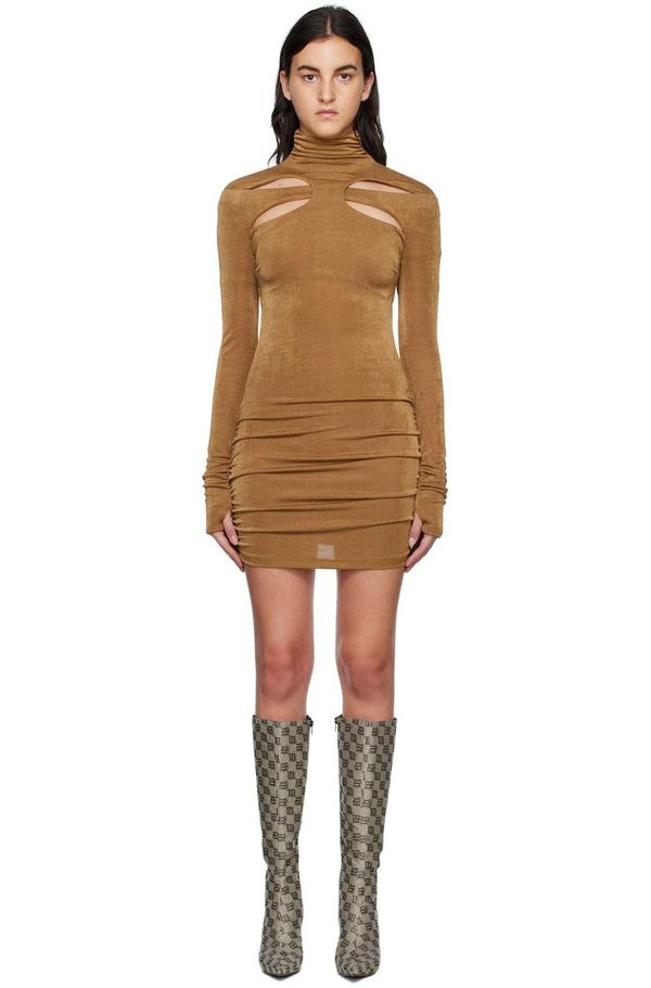 brown butterfly dress Native America Southwestern Dress Cultural Boho Fashion Sun, Flame &  Butterfly Motifs for Women – RezSpirit main image 0