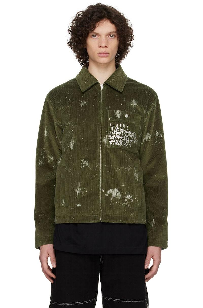 MISBHV ジャケット MISBHV Stained Jacket - Green | Garmentory