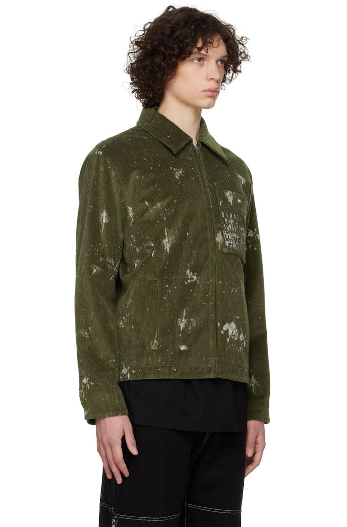 MISBHV ジャケット MISBHV Stained Jacket - Green | Garmentory