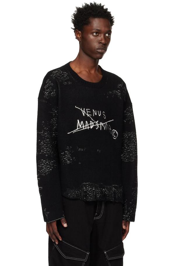 MISBHV Venus Madonna Sweater - Black | Garmentory