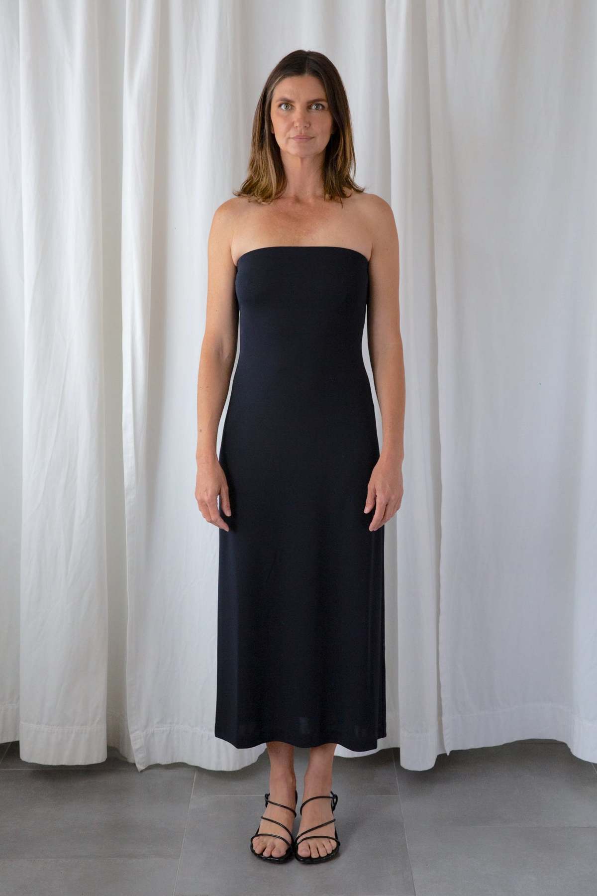 halter neck dress light blue Auburn Powder Blue Halter-Neck Midi Dress – Club L London main image 1