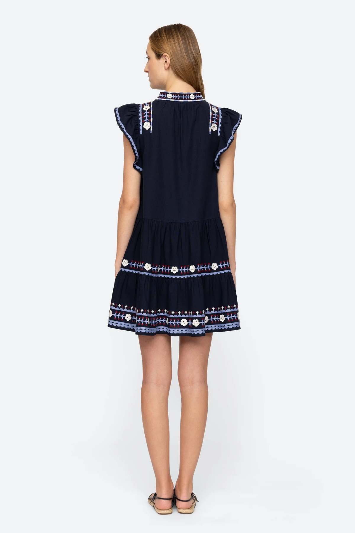 sapphire blue mini dress Good Cloth Exclusive Limited Edition: Cosmic T-Shirt Dress|Good Cloth