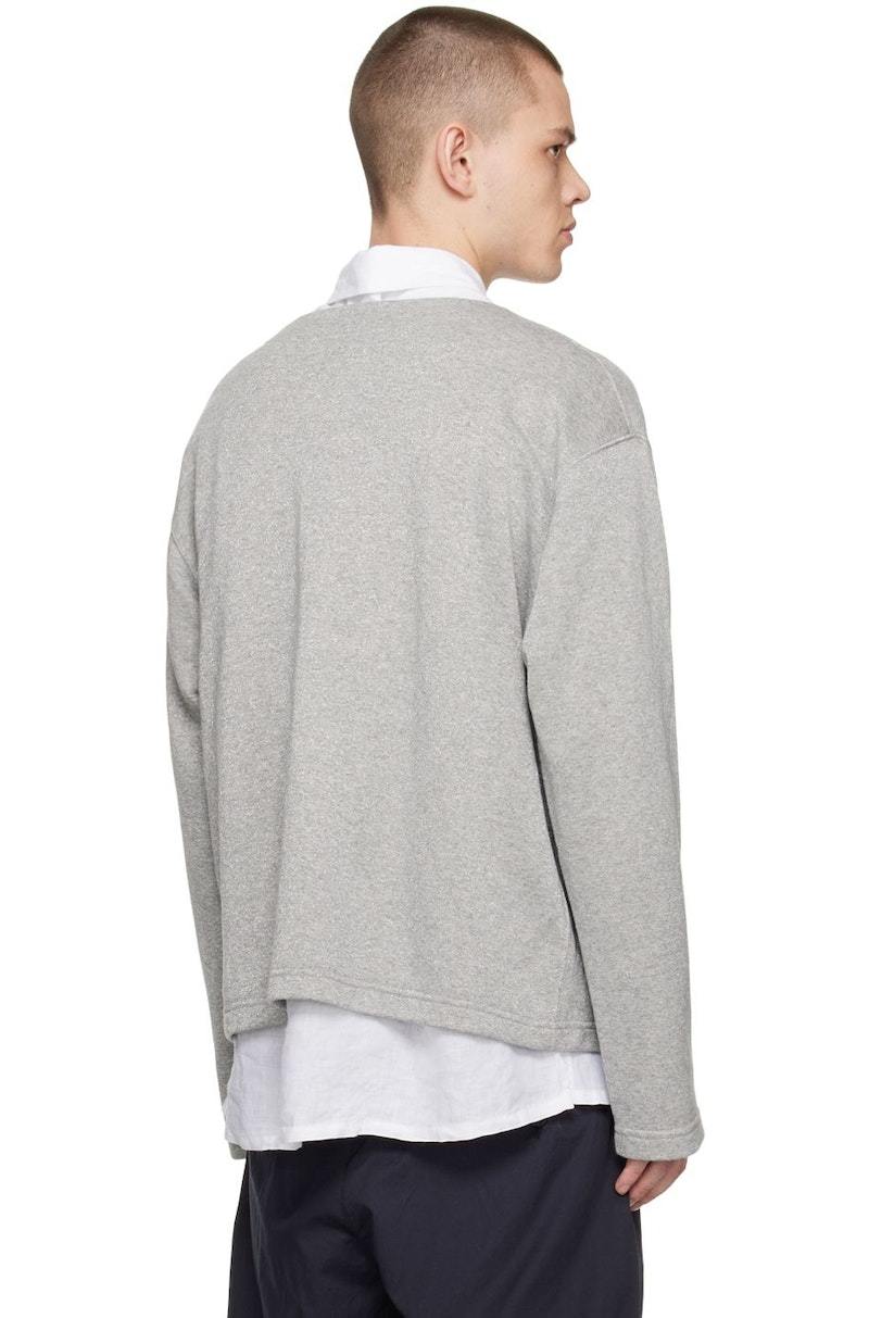 Engineered Garments Creweck Cardigan Engineered Garments Metallic Cardigan - Gray Glitter