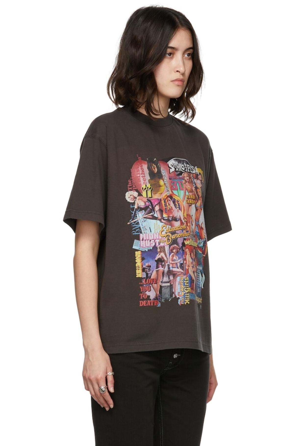 We11done sexual movie graphic T-shirt