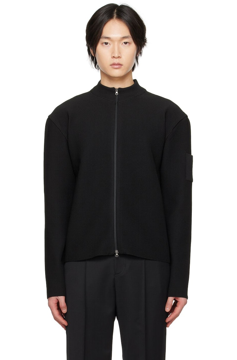 ジャケット・アウター AMOMENTO MOCK NECK ZIP-UP CARDIGAN AMOMENTO Mock Neck Zip-Up Cardigan | Garmentory