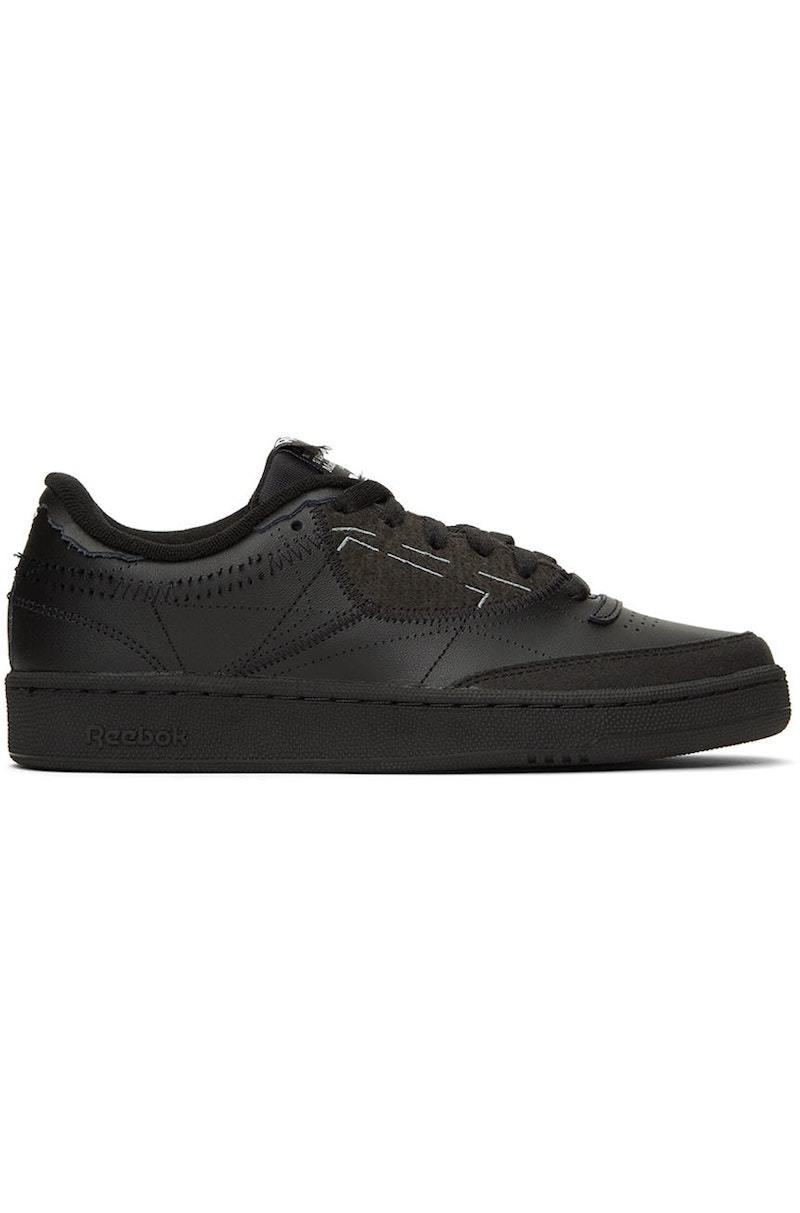 Maison Margiela Black Reebok Edition Memory of Shoes Sneakers 