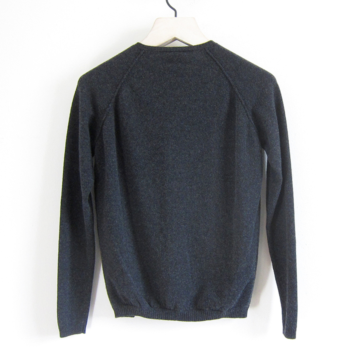 Kristensen du Nord Cashmere Raglan Cardigan - Dark Grey - Image 4 of 5