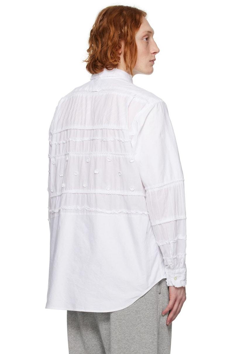 トップス FWK BY ENGINEERED GARMENTS White Shirts Engineered Garments Patchwork Shirt - White | Garmentory