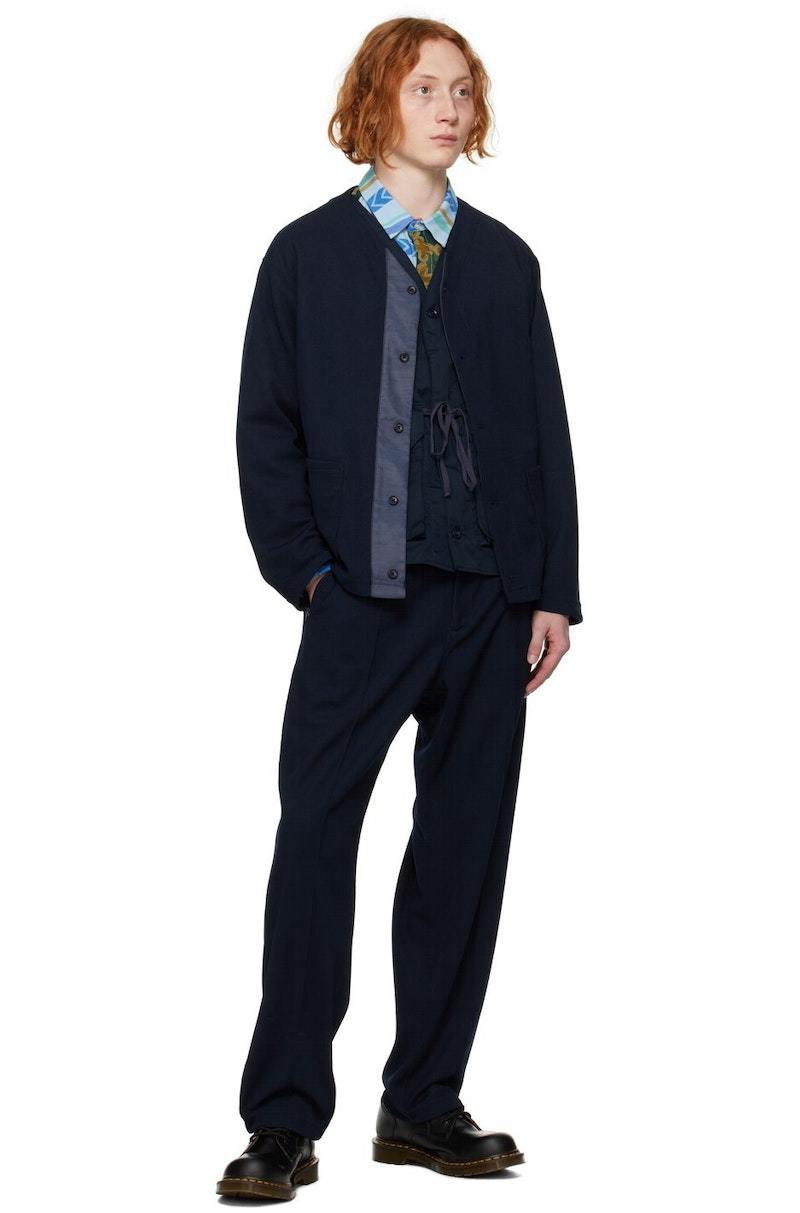 Engineered Garments C1 Vest - Navy | Garmentory