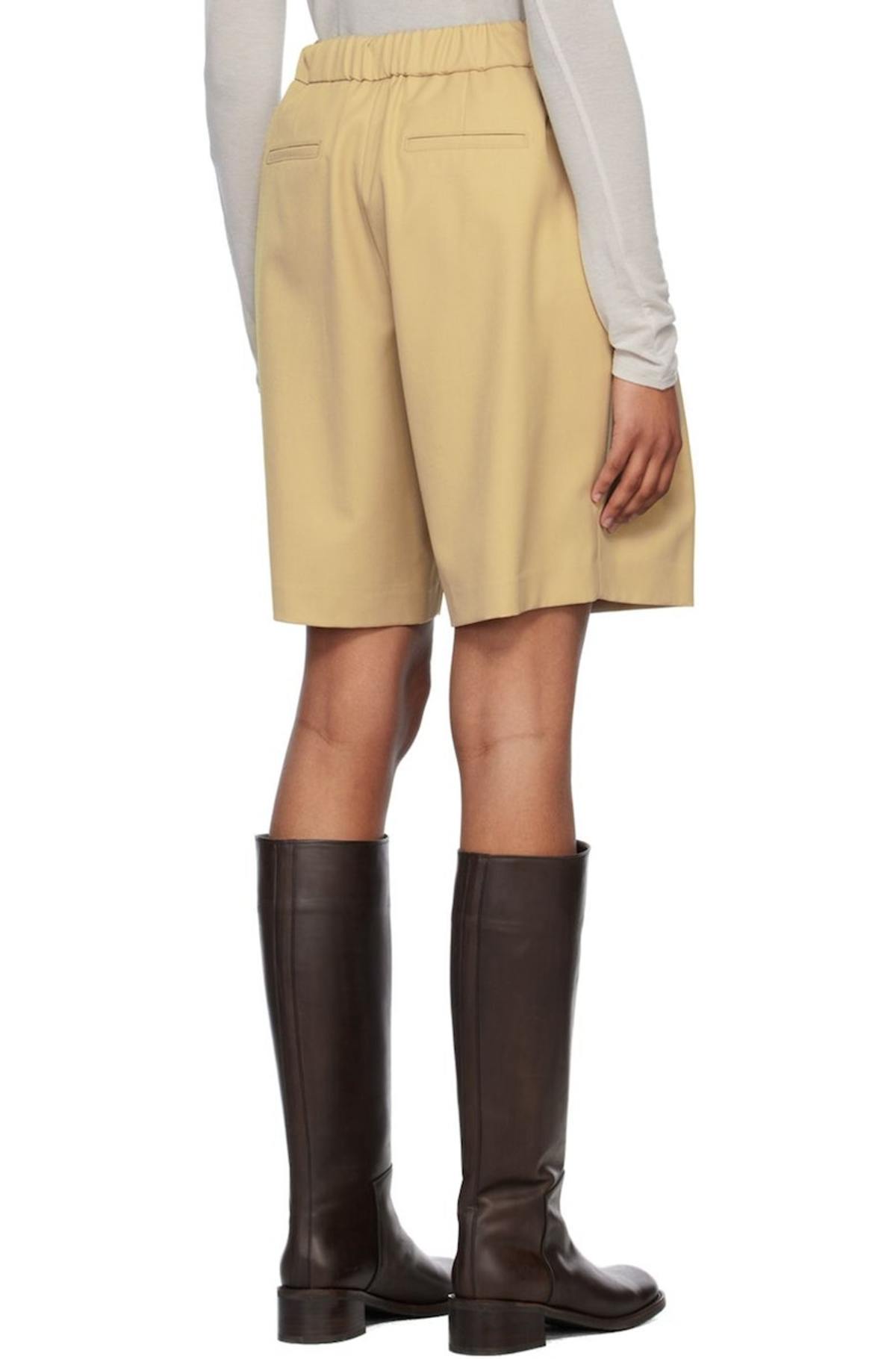 AMOMENTO☆23SS GARCONNE SHORTS AMOMENTO Garconne Shorts - Light Grey | Garmentory