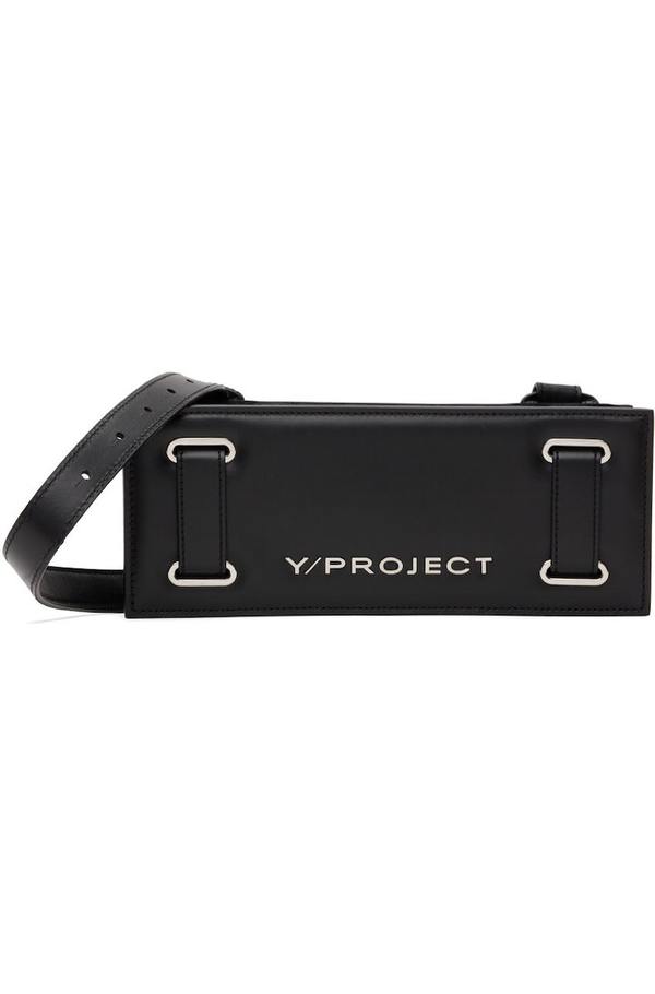 Y/Project Black Mini Accordion Bag Garmentory