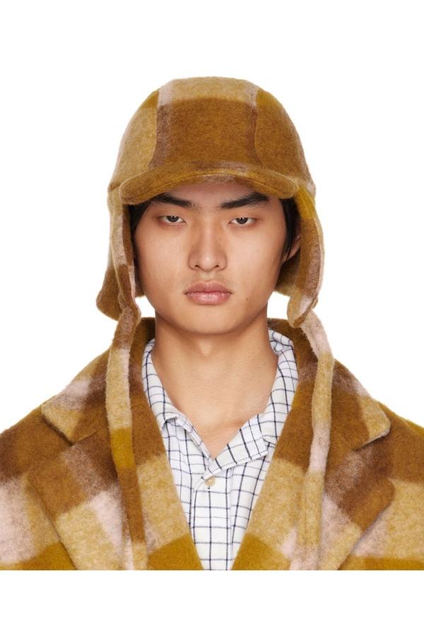 Henrik Vibskov Fisherman Cap - Brown | Garmentory
