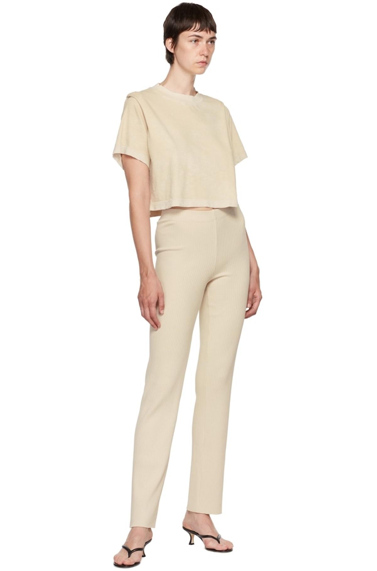 Cotton Citizen Lounge Pants Oatmeal Garmentory