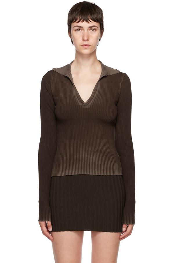 Cotton Citizen Polo Vintage Espresso Garmentory