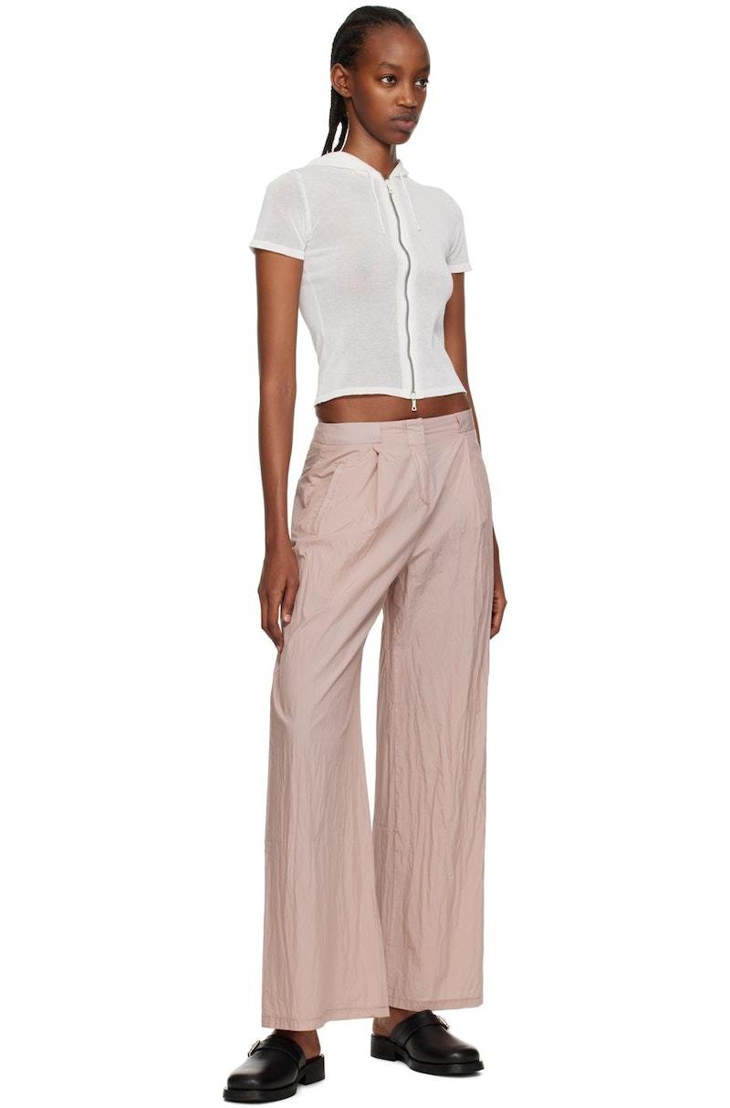 OUR LEGACY｜PANTS (SERENE TROUSER Lust Parachute Poplin Our Legacy Relaxed-Fit Poplin Trousers - Lust Parachute