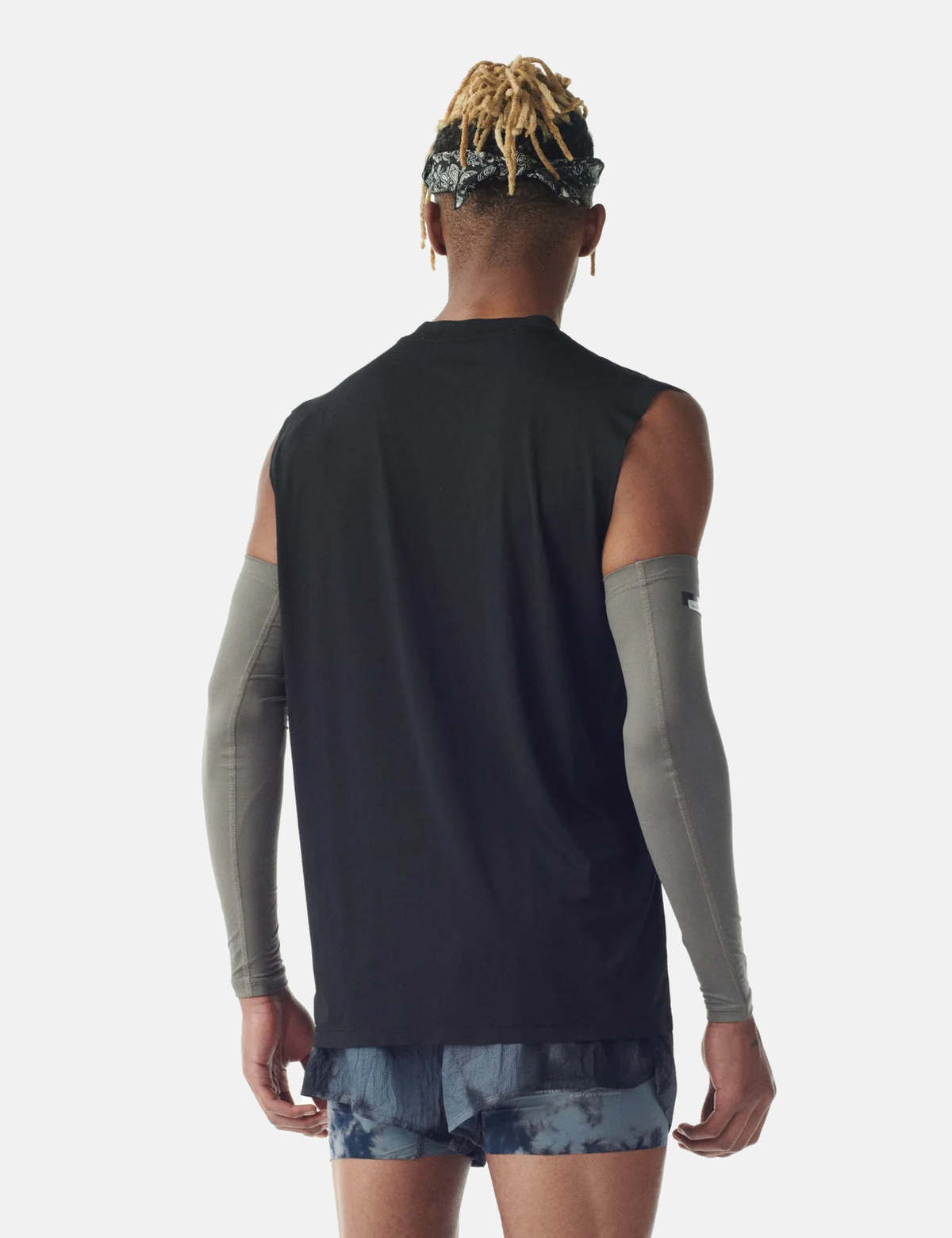 Satisfy Running AuraLite Muscle Sleeveless T-Shirt - Black 