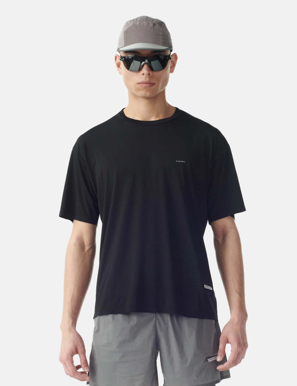 Satisfy Running Recycled AuraLite T-Shirt - Black | Garmentory