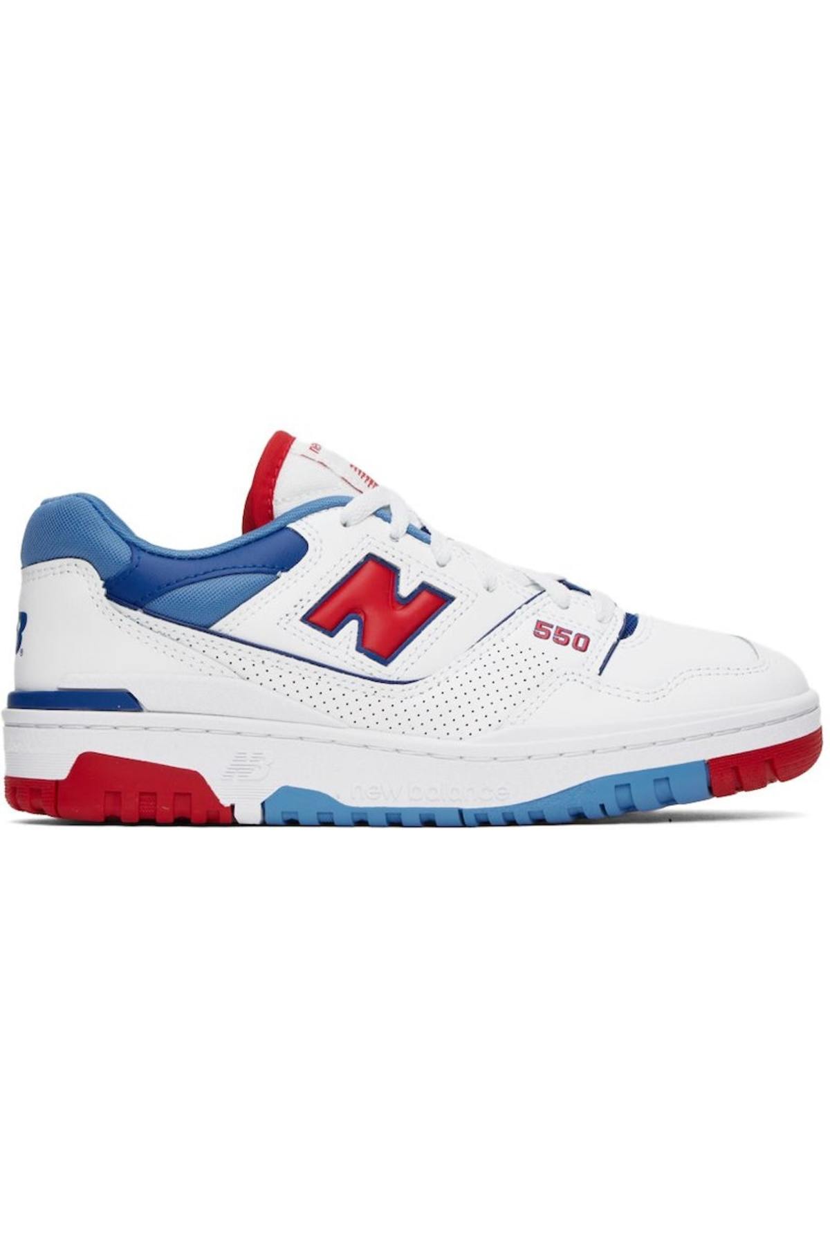 New Balance Sneakers White/Blue Garmentory