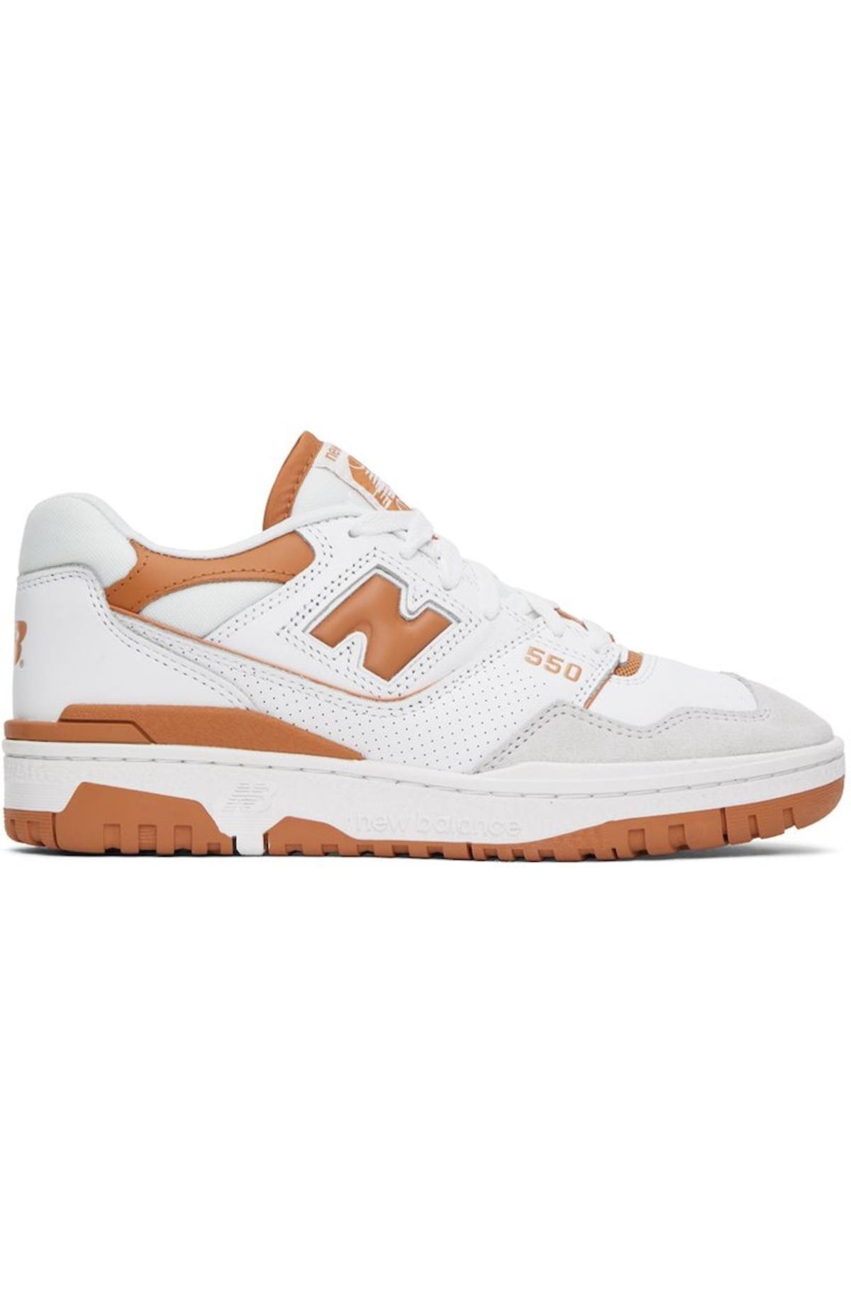New Balance Sneakers White/Tan Garmentory
