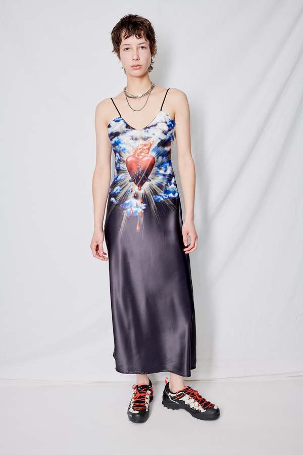 glitter heart slip dress LRS Sacred Ava Presley