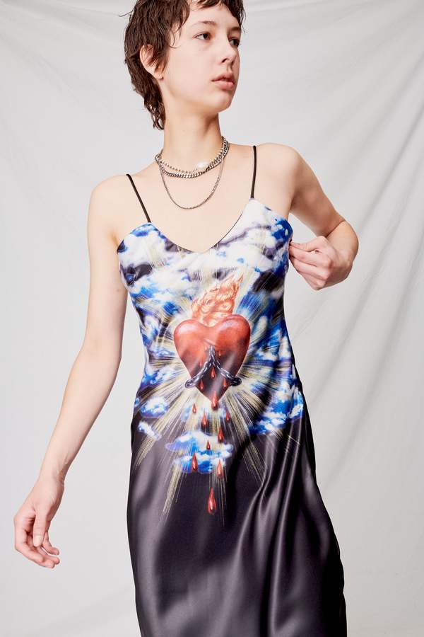 glitter heart slip dress VS Glitter Heart Slip Dress