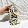 Victoria Savka Blue Pansies Mug - Thumbnail 2