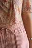 Myrtle Cindy Crop Blouse - Carnation - Thumbnail 3