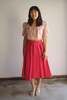 Myrtle Cindy Crop Blouse - Carnation - Thumbnail 4