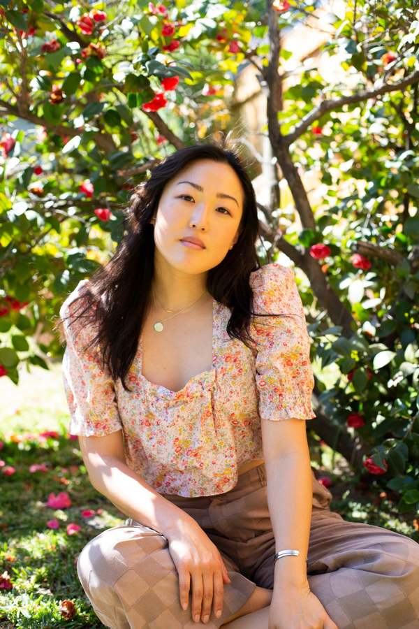 Myrtle Cindy Crop Blouse - Carnation
