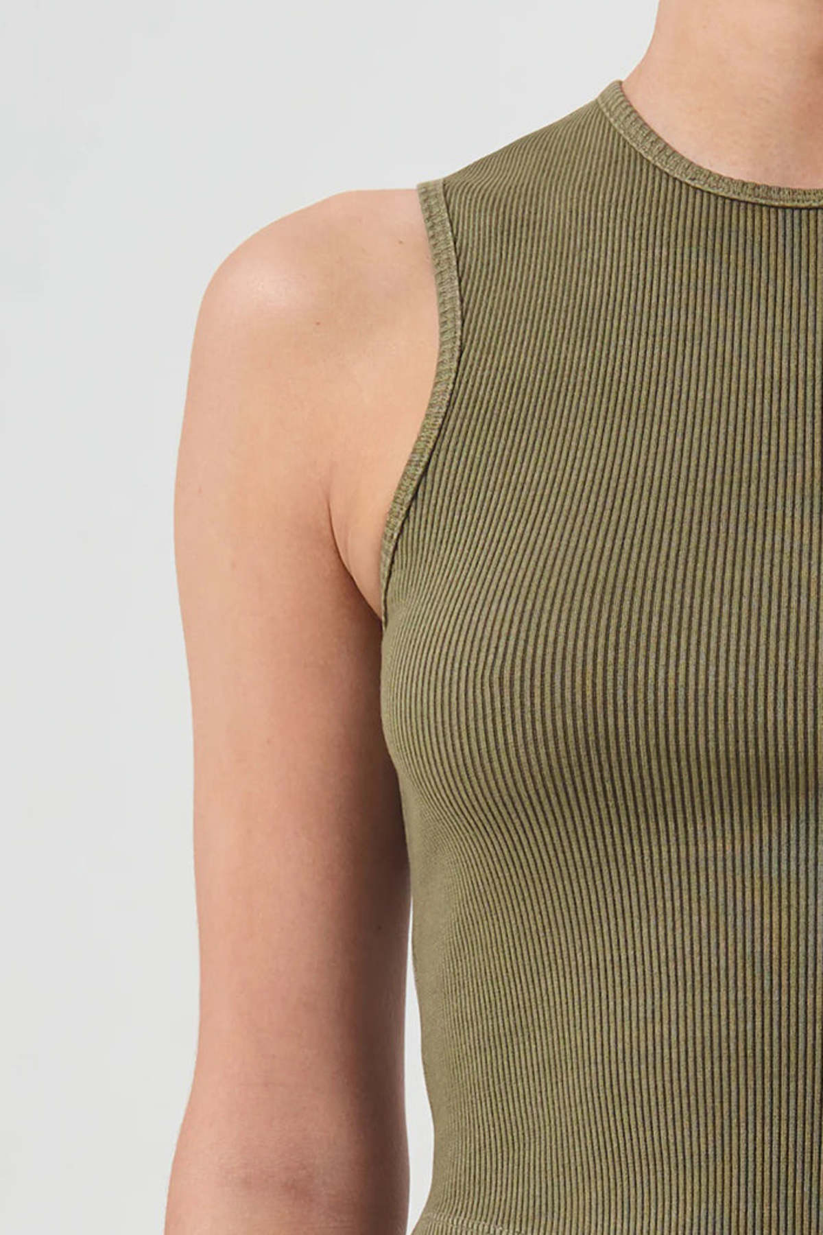 Agolde Nova Tank - Uniform Green | Garmentory