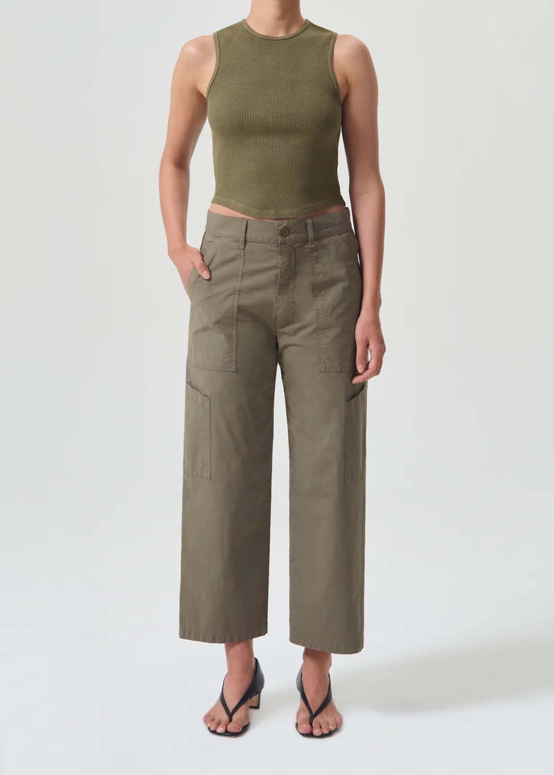 Agolde Nova Tank - Uniform Green | Garmentory