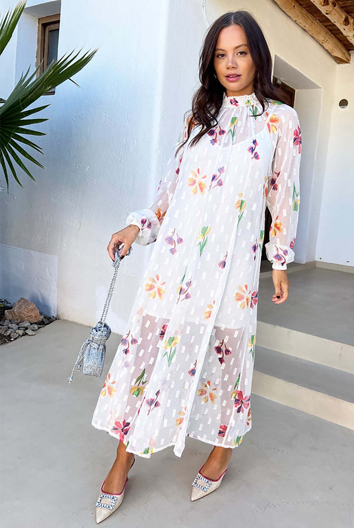 NEVER FULLY DRESSED Aurelia Floral Dress - Multi | Garmentory