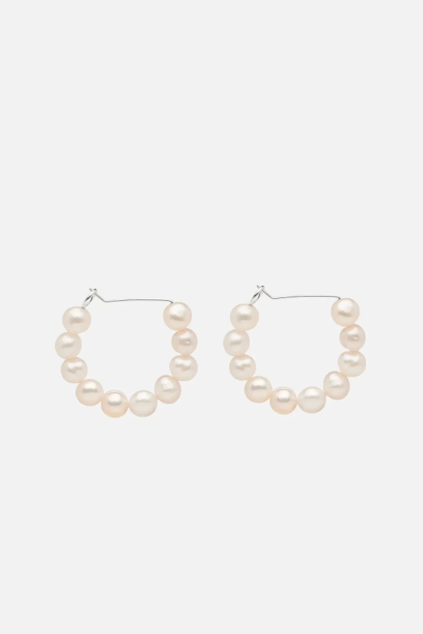 Kara Yoo Michelle Hoops Earrings