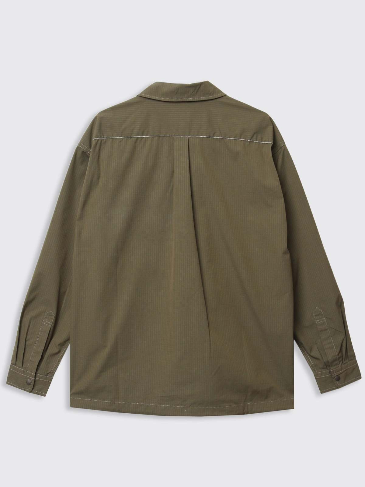 and wander Dry Rip Shirt Jacket - Khaki | Garmentory