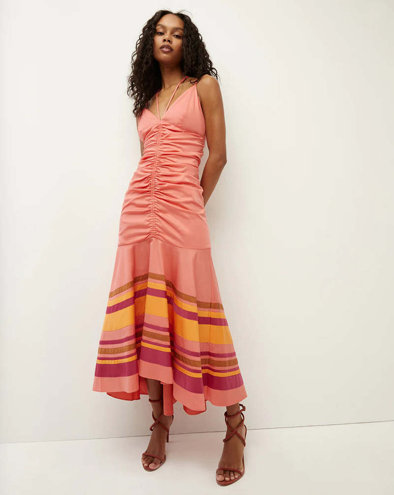 veronica beard fitz halter dress Veronica Beard