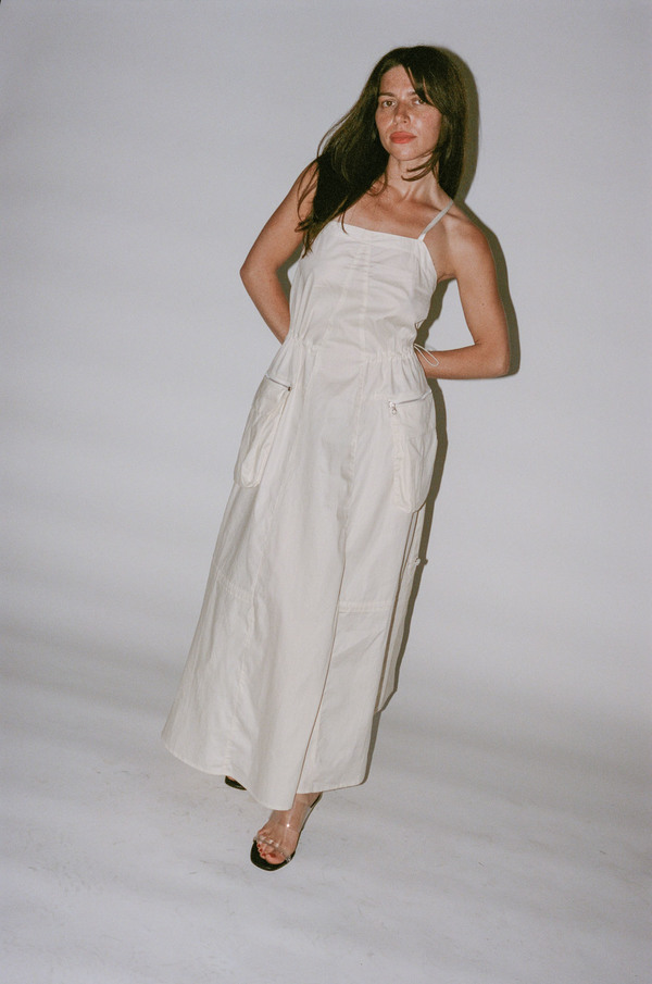 Our Legacy Parachute Dress Pearl Beige Garmentory