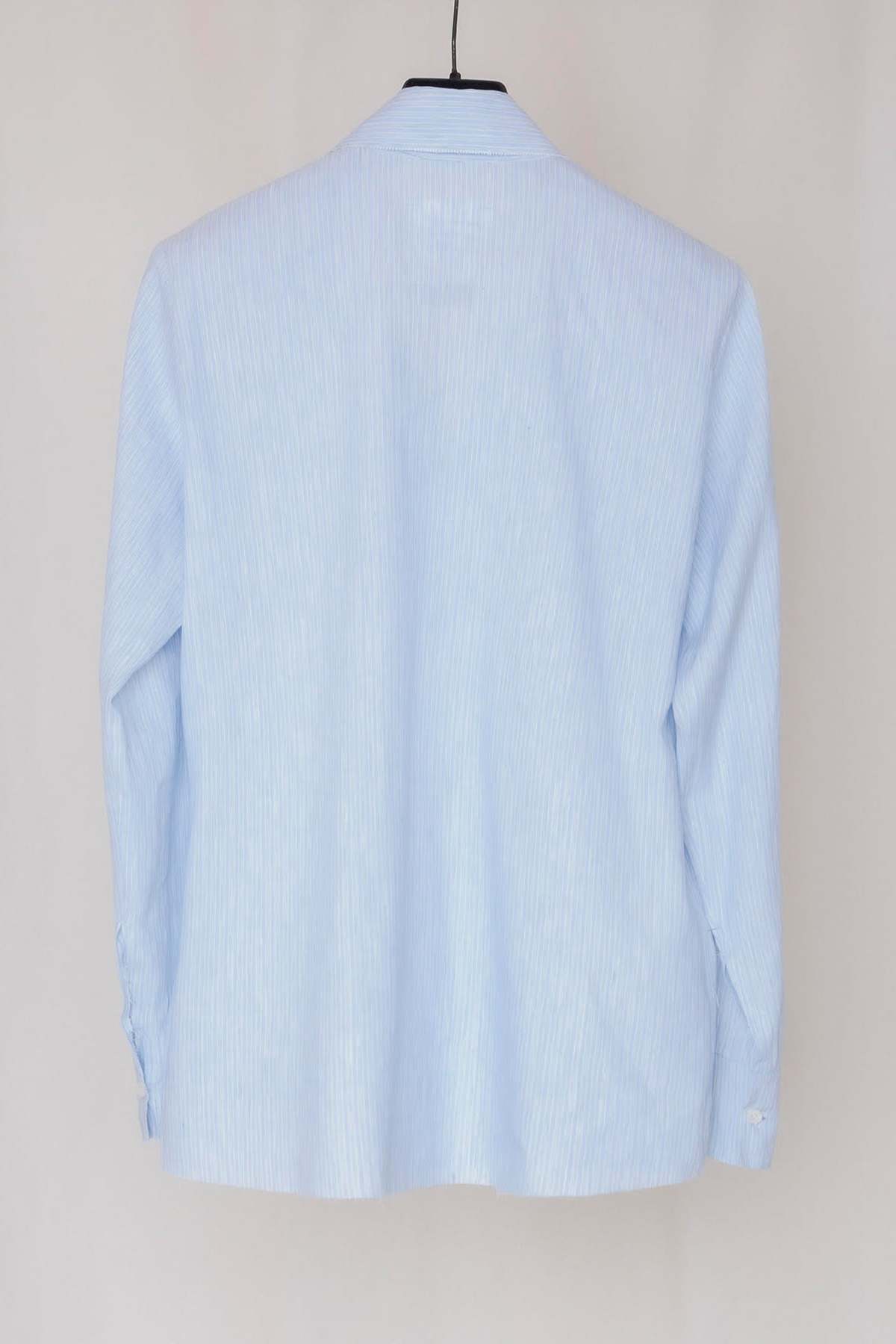 Gabriela Coll Garments Striped Linen Shirt - Blue | Garmentory