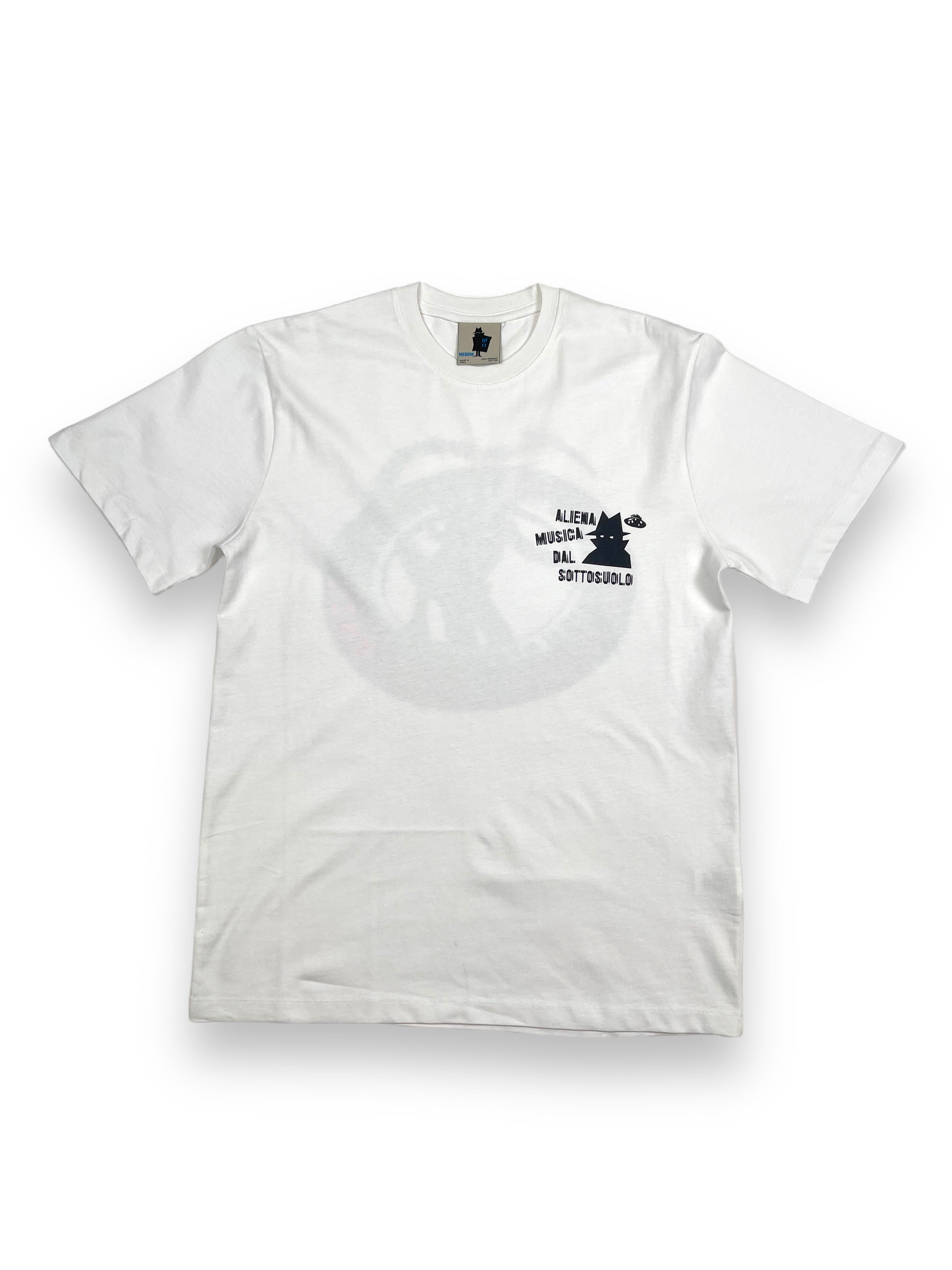 【REAL BAD MAN】SPACE BASS TEE [WHITE] Real Bad Man - Space Bass SS TEE (White) – MILK STORE
