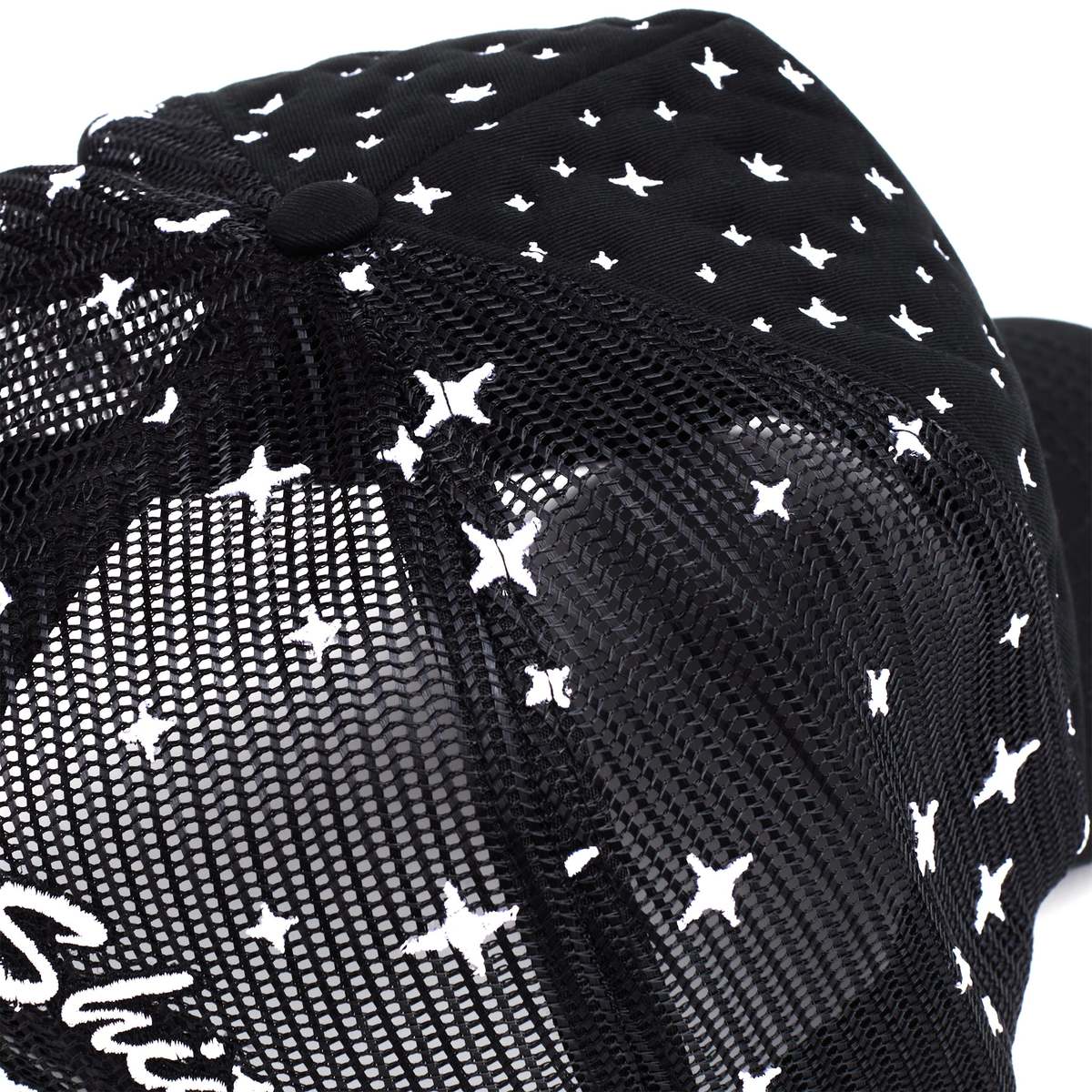 Market Smiley Keep On Shining Trucker Hat | Garmentory display picture 3
