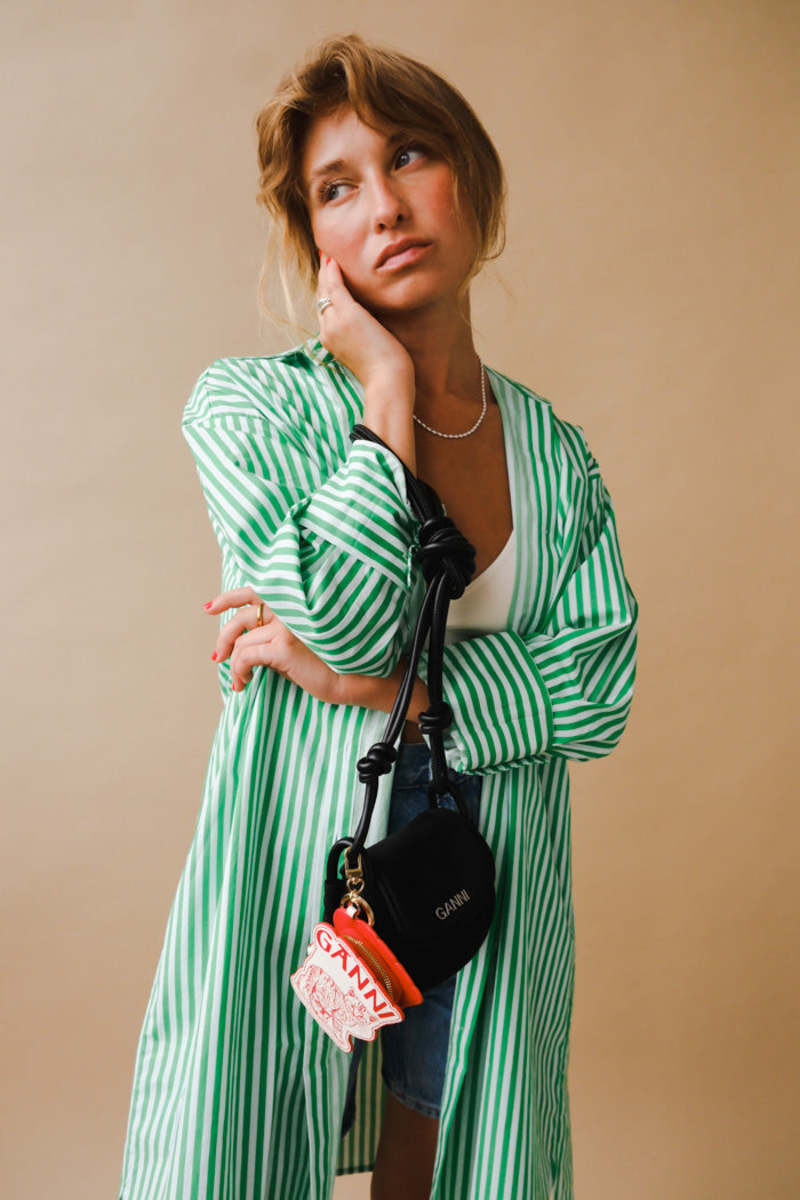 【GANNI】KNOT MINI FLAP OVER BAG Ganni | Knot Mini Flap Over Bag | Mini Bags | Cruise Fashion