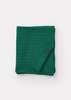  Caramel SMALL KNIT BLANKET - SEA GREEN - Thumbnail 1